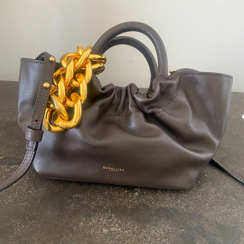demellier Mini Los Angeles Leather Tote